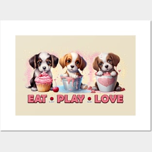 Eat Play Love Posters and Art